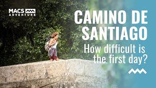 How Difficult is the First Day on the Camino?