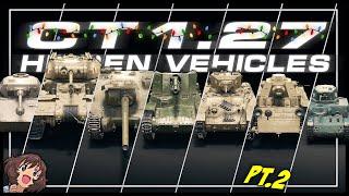 𝗖𝗧 𝟭.𝟮𝟳 - 𝗛𝗶𝗱𝗱𝗲𝗻 𝗩𝗲𝗵𝗶𝗰𝗹𝗲𝘀 --- Pz. 38 (K), G's Destroyer, SU-100I, etc... PT.2 || World of Tanks