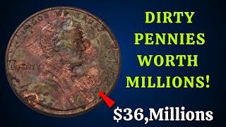 Top 10 Dirty Pennies Rare Lincoln Penny Coins That Could Make You A Millionaire!