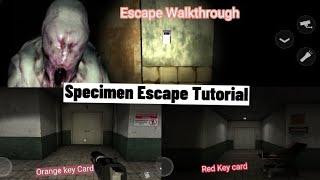 Specimen Zero Tutorial Walkthrough | How to escape in Specimen Lab 82