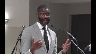 Mayor Randall Woodfin discusses reading initiatives at Birmingham City Council Meeting