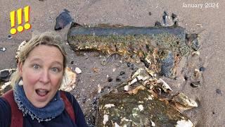 It's A Miracle I Saw This! I Almost Walked Right Past It. Mudlarking on the River Thames at Low tide