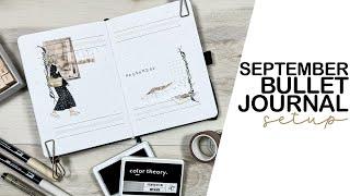 September 2024 Bullet Journal Setup | September Plan with Me | Archer & Olive B6 Journal