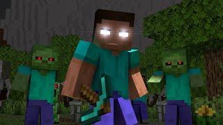 "May Way Out" - "Herobrine Attack" - A Minecraft Music Video 