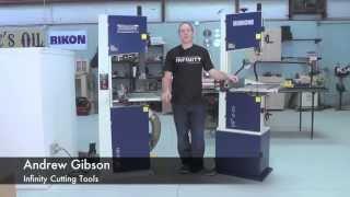 Infinity Cutting Tools - Rikon 14" Bandsaws