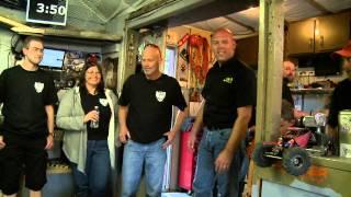 RC-TV Rock Crawling in Ted Herron's  Garage.