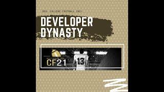 Developer Dynasty - Draft Day Sports: College Football 2021