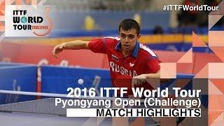 2016 Pyongyang Open Highlights: Sadi Ismailov vs Ham Yu Song (U21-Qual)