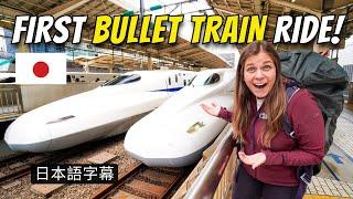 We Took Japan's Fastest Shinkansen From Tokyo to Osaka!