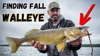 3 FALL Walleye Locations (& How to Catch Them There!)