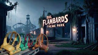 Bankrupt Flambards Amusement Park-Permanently Closed Security chased us (Rare Motorcycles Found)