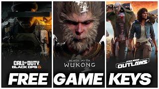 How to Get FREE GAME KEYS for games like Black Myth: Wukong