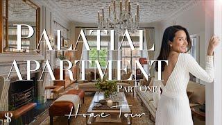 HOUSE TOUR | LUXURY PALATIAL APARTMENT | PART ONE | INTERIOR DESIGN | 4K