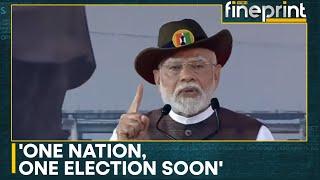 PM Modi: Cabinet Will Soon Pass 'One Nation, One Election' | WION Fineprint