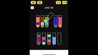 water sort puzzle level 1116