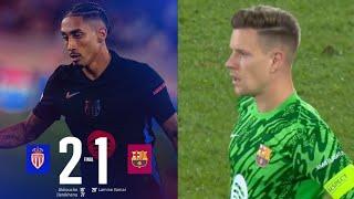  TER STEGEN est un COLLABO (Monaco 2-1 Barça)