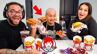 MindOfRez WENDY'S MUKBANG with BALD KAYLEN And Girlfriend!