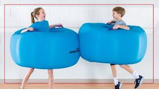 Bump and Bounce Around w/ these Inflatable Bumpers!