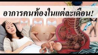 อาการคนท้อง : อาการคนท้องในแต่ละเดือน!! | อาการของคนท้อง | คนท้อง Everything