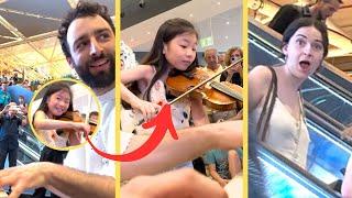 This 10 year old PRODIGY shocked the whole AIRPORT ! 