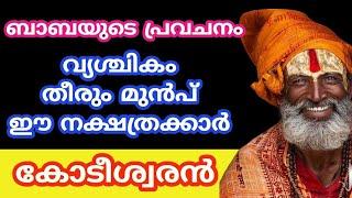 ബാബ പറഞ്ഞാൽ അത് നടന്നിരിക്കും. Malayalam nakshatra phalam. jyothisham Malayalam. astrology Malayalam