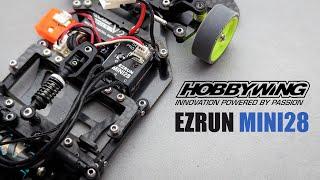 Hobbywing Ezrun Mini28 30A 1:28 ESC Review on RX28 Chassis