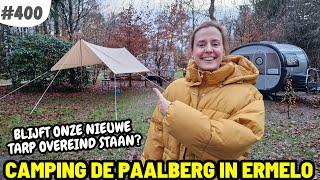 #400 OVERLEEFT ONZE TARP ZOVEEL WIND I Camping de Paalberg