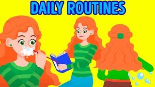 DAILY ROUTINES | English for KIDS ️