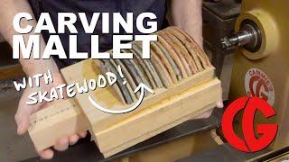 Turning a Carving Mallet - Woodturning