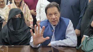 Former PM Imran Khan's Histroic Conversation with Journalist in Lahore High Court