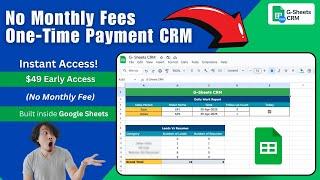 The #1 FREE CRM in Google Sheets That Will REVOLUTIONIZE Lead Tracking