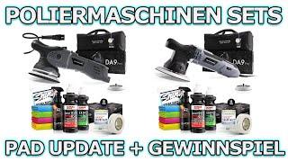 Detailingschool Poliermaschinen Sets mit CW DA9 PRO und DA9 Update! Pad-Erklärung und GEWINNSPIEL!