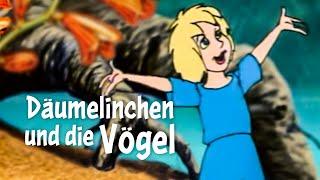 Däumelinchen und die Vögel (Zeichentrickfilm in voller Länge, ganzen Film kostenlos, Animation)