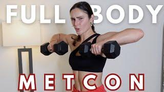 SWEAT WARNING - Intense 40 Min Full Body Dumbbell Workout