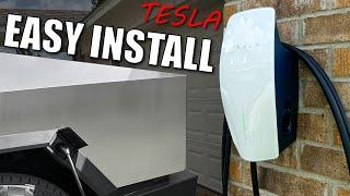 How To Install A Tesla Universal Wall Charger | 60 Amp Circuit