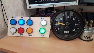 Zusi Fahrpult: PZB 90 und Deuta Tacho mit Arduino Mega über TCP / Ethernet