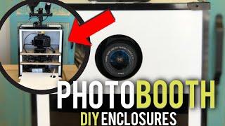 DIY Photo Booth Enclosure - Wood & HDPE