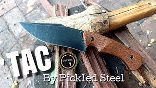 Pickled Steel Tac. The one fixed blade knife to own.