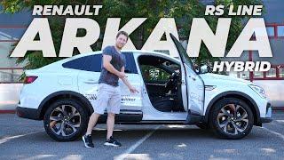 New Renault Arkana Hybrid RS Line 2022 Review