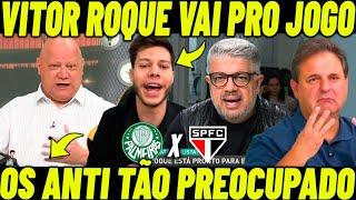 VITOR ROQUE VAI PRO JOGO! OS ANTI JÁ ESTÃO PREOCUPADOS COM O VERDÃO! ESTREIA DE VITOR ROQUE