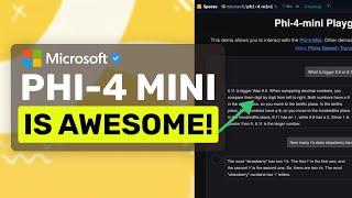 Phi-4 Mini & Multimodal: Microsoft just CRUSHED GPT-4O & Gemini 2.0 Flash!