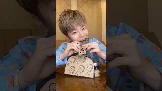 EXCHANGE CARDBOARD CHOCOLATE！#asmr