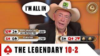 DOYLE BRUNSON Hand: Best of TEN-DEUCE ️ Best of The Big Game ️ PokerStars