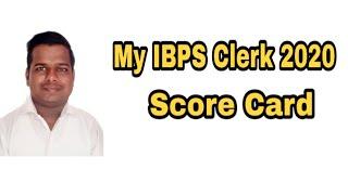 My IBPS Clerk 2020 Score Card || #Pwd_Candidate || Vinayak Yadav || Hope For Divyangjan