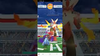 Pokemon GO (Mega Blaziken Raid)