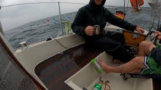 1,5m Wellen mit unserem 7 m Boot // Ostsee Sail #8