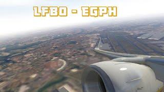 Low cost series Ep 1 Live | Toulouse - Edinburgh | Ryanair Boeing 737-800