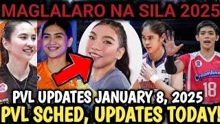 PVL UPDATES TODAY JANUARY 8, 2025! CREAMLINE AT IBA PANG TEAMS PUSPUSAN TRAINING! MAY PASABOG!