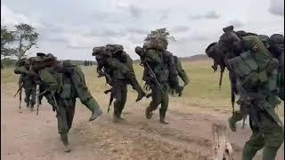 UPDF SPECIAL FORCES IN TRAINING