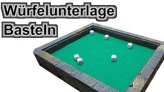 Lets craft # 65 Bastel Tutorial Würfelunterlage für Warhammer Tabletop Rollen- Gesellschafts Spiele